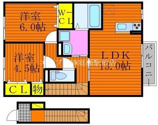 サンセリテＩＴＡＮＯ　Ｄ棟の物件間取画像